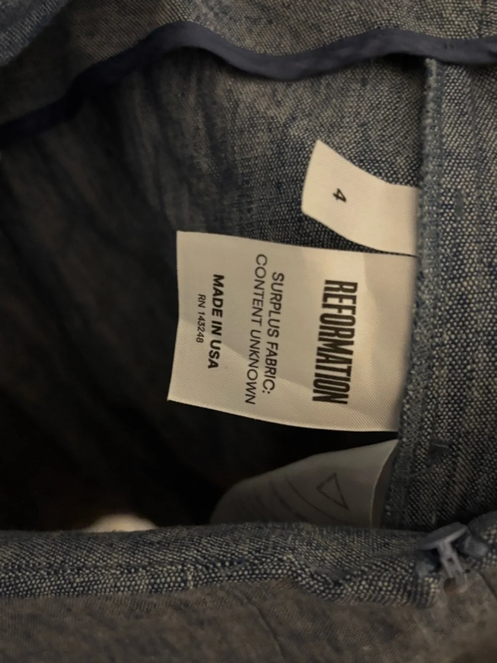 Reformation light linen